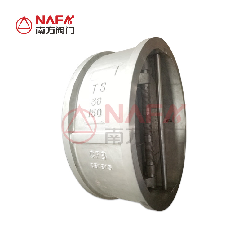 对夹双板止回阀